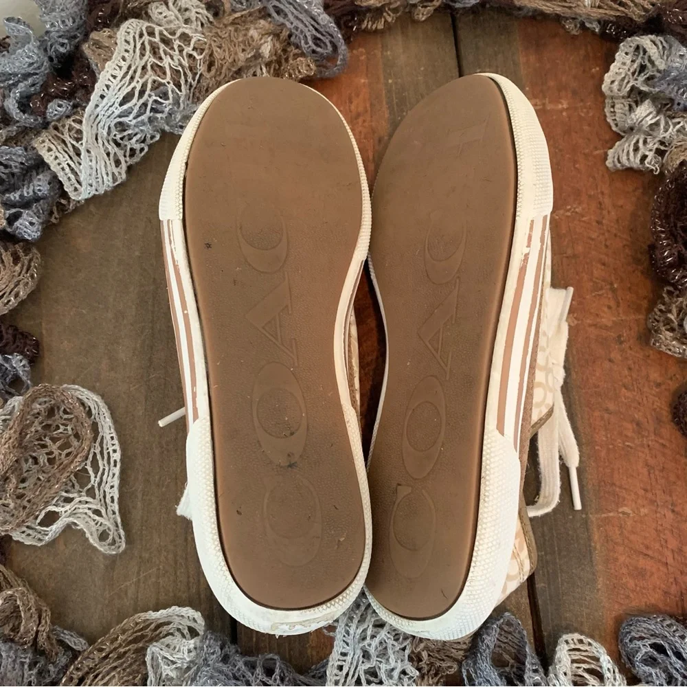 Coach Edith Canvas Sneakers